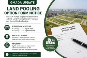 GMADA Invites Landowners to Submit Land Pooling Option Forms: Important Update for Affected Villages